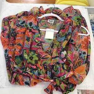 D&G Vibrant beach cover M